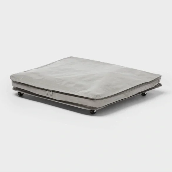 NWT Brightroom Spaceship Gray Storage Bag With Wheels - Picture 2 of 4